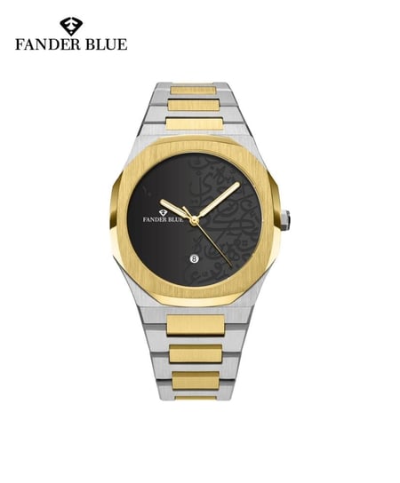 ساعة رسمية محرك ياباني ميناء مزخرف  رجالي من فاندربلو