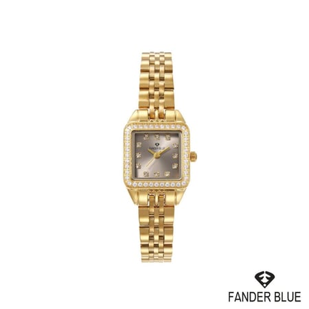 ساعة مربعة رسمية فاخرة  نسائية من فاندربلو