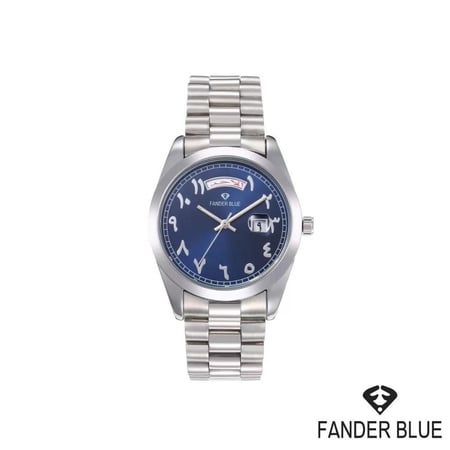 ساعة رسمية فاخرة  أرقام عربية رجالي من فاندربلو