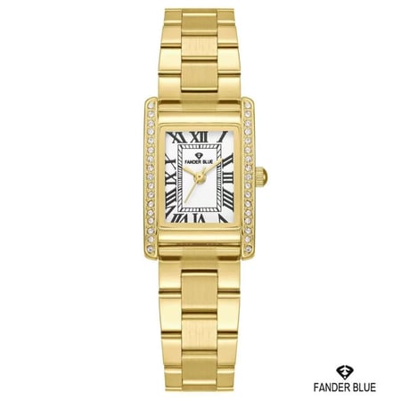 ساعة مستطيلة رسمية نسائي من فاندربلو