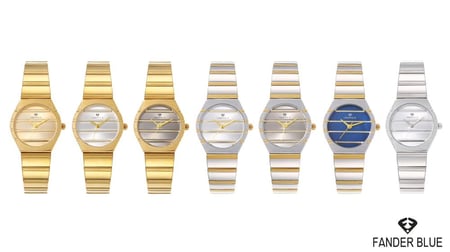 ساعة تصميم  نسائي من فاندربلو