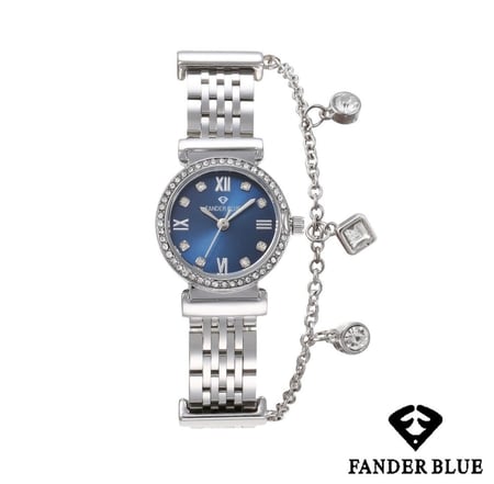 ساعة فاخرة بسوار  نسائية من فاندربلو