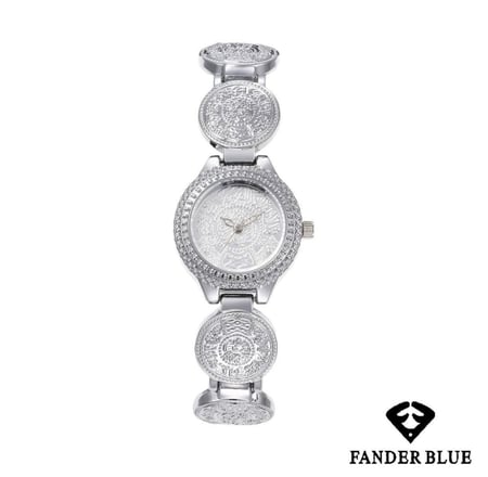 ساعة جنيهات فاخرة  نسائي من Fander Blue