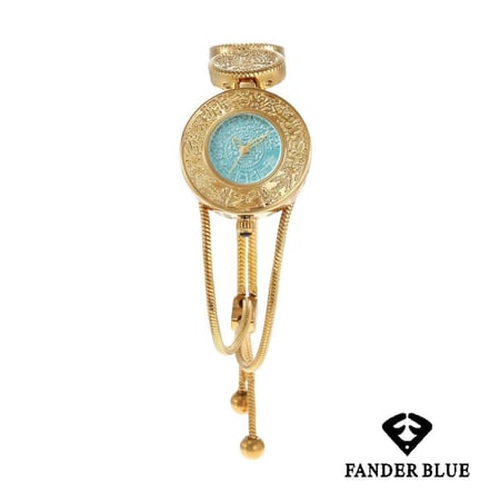 ساعة جنيهات بسوارة تصميم فرزاتشي نسائي من FANDER BLUE