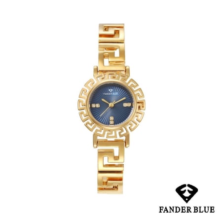 ساعة باطراف مزخرفة فاخرة نسائي من فاندربلو