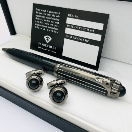 طقم قلم وكبك