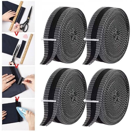 لفافة لاصقة لتقصير البناطيل و الملابس 5 متر,طريقة تقصير الملابس تقصير