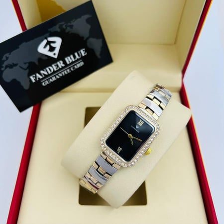 ساعة رسمية مستطيلة نسائية من فاندربلو