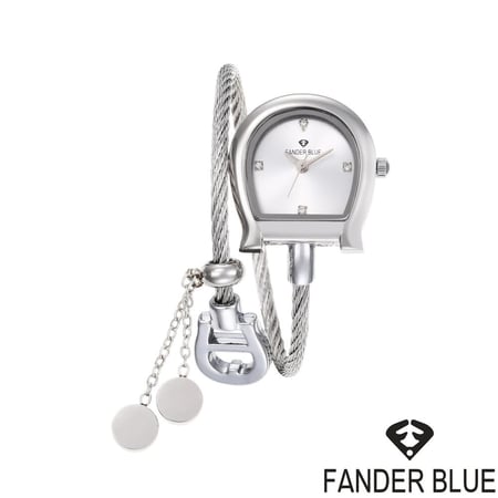 ساعة سوار فخم بلمسة مجوهرات  من فاندربلو