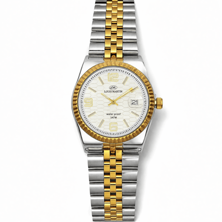 ساعة رسمية تصميم مستوحى من رولكس رجالي من لويس مارتن