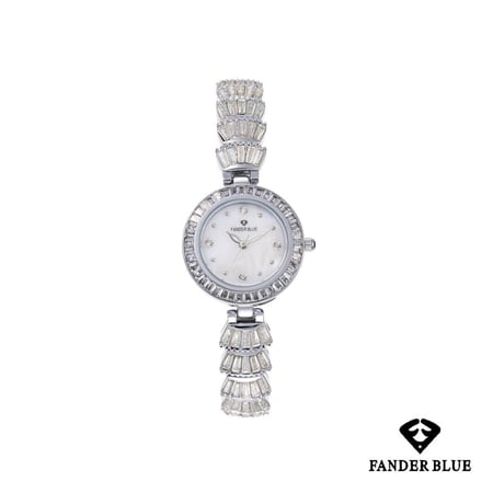 ساعة سهرة فص زركون نسائية من FANDER BLUE