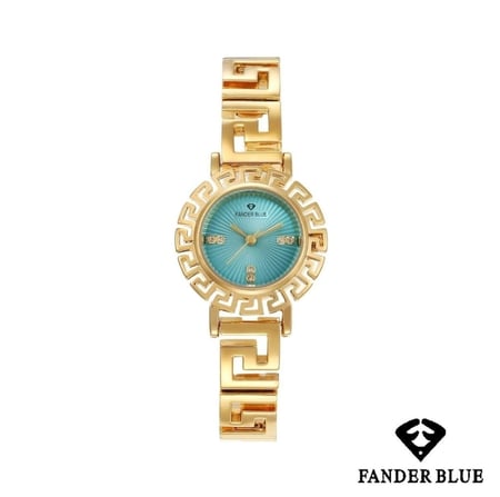 ساعة باطراف مزخرفة فاخرة نسائي من فاندربلو