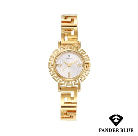 ساعة باطراف مزخرفة فاخرة نسائي من فاندربلو