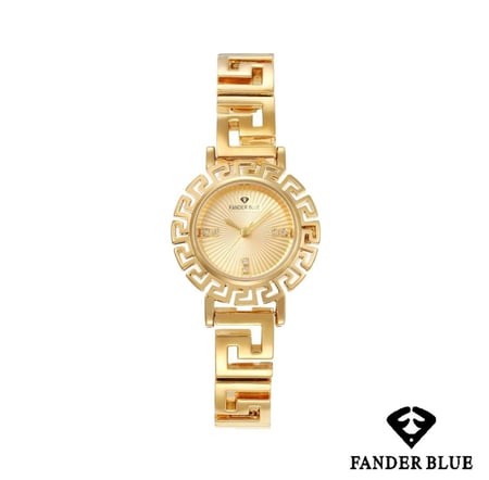 ساعة باطراف مزخرفة فاخرة نسائي من فاندربلو