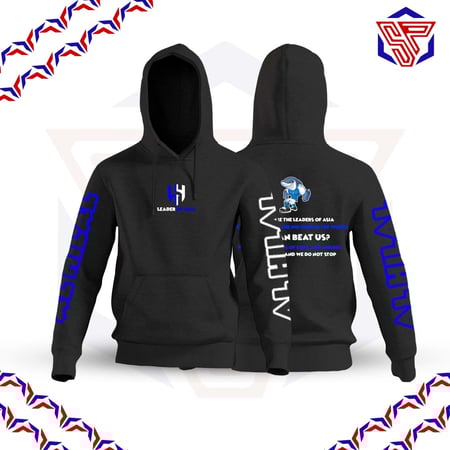 Leader Of Asia Hoodie أسود