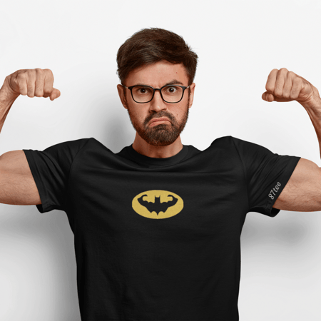 تيشيرت بتصميم سوبر عضلات - 1208