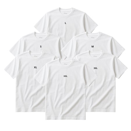 تيشيرت كلاسيك قطن (عدد 6) - T4006