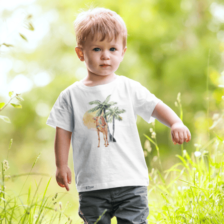 تيشيرت السعودية جمل ونخل - 1118