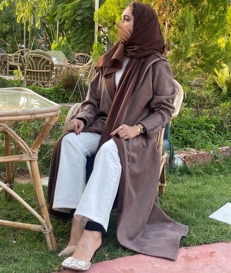 عبايه شتويه شامواه