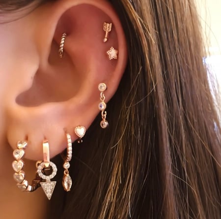 برسينج ارسال ابيض نجمه