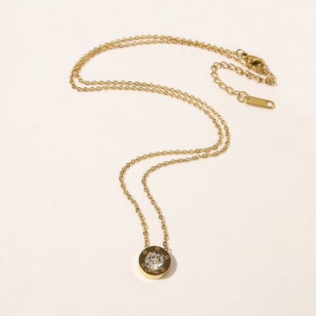 سلسال كارتير مطلي ذهب