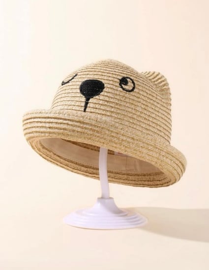 قبعة قش كارتون للاطفال