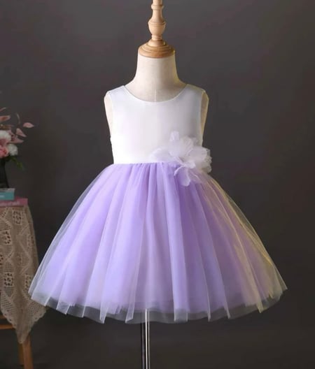 فستان بنات بطباعه