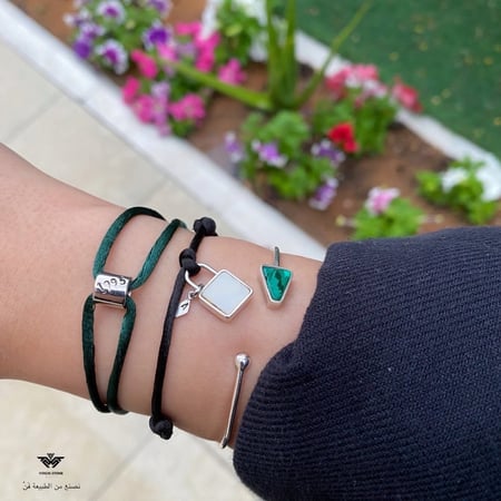 أسوارة الملاكايت الفضه