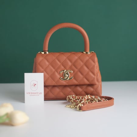 شنطة كوكو شانيل هاندل باج ميني C117