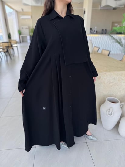 عباية رودي قماش كريب طايح