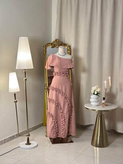 6032-فستان طويل
