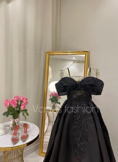 فستان سهرة طويل اورجنزا 3558