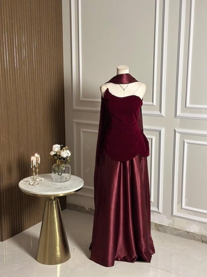 6631 - فستان سهرة طويل