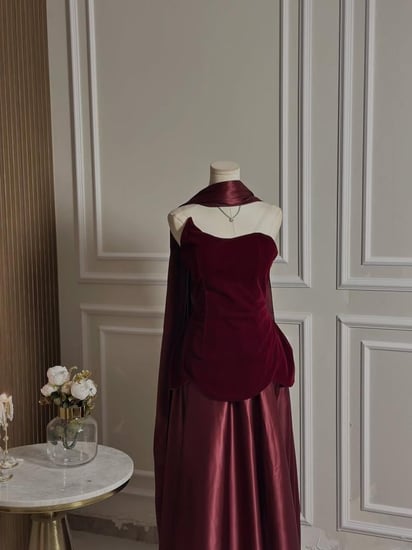 6631 - فستان سهرة طويل