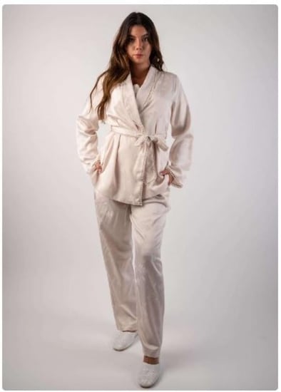 بيجامة استقبال IVORY  - موديل 5000297