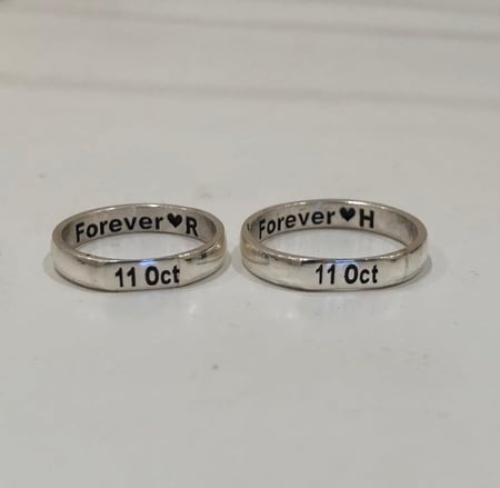 خاتمين الكابلز فضه خالص