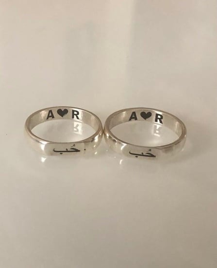 خاتمين الكابلز فضه خالص