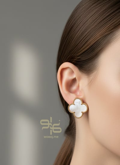 حلق فان كليف حجم كبير - عدة الوان - مستوحى