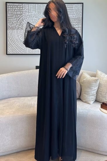 عباية دانتيل ملكي