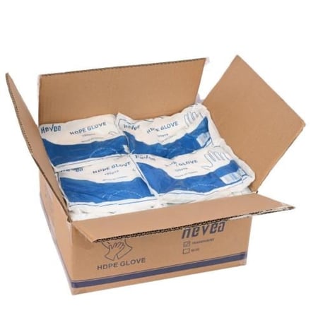 قفازات بلاستيك كيس كرتون 10 الاف حبة - متجر مثالية النظافة