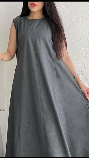 فستان داخلي كلوش بدون أكمام  (045)