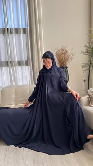 عباية تربل كلوش (034)