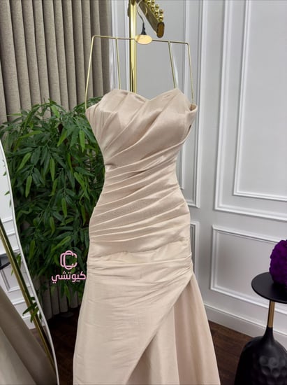 فستان توب طويل