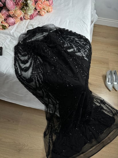 أفضل فساتين سهرة أسود فخمة من CUTECCI – أناقة ملكية بلا حدود