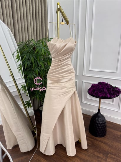 فستان توب طويل