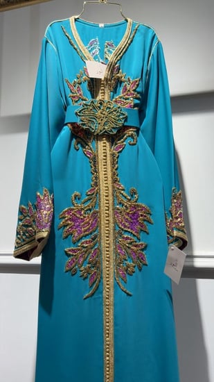 قفطان شك وترتر تركواز