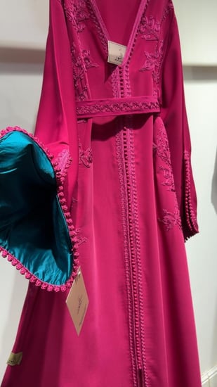 قفطان تطريز مبطن
