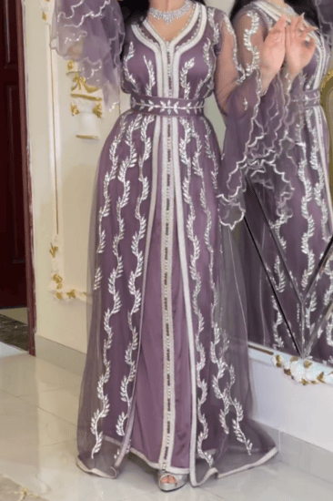 قفطان اكمام كلوش