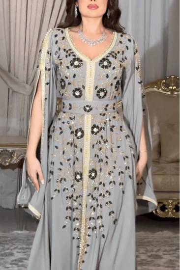 قفطان كم طويل