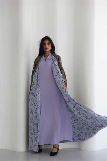 فستان ابها الفن موف